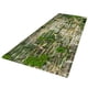 thumbnail image 1 of Runner Rug Floor Mat Modern Home Strip Alfombra Verde 60x180cm, 1 of 5