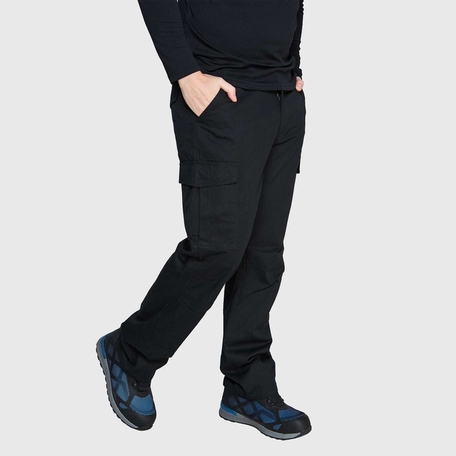 Jayson - Pantalón Cargo Gabardina Hombre Negro 46