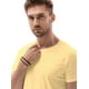 thumbnail image 2 of Polera Hombre Manga Corta Cuello Redondo Amarillo Talla S, 2 of 3