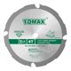 thumbnail image 1 of Disco de Sierra TOMAX PCDM71404 18,4 cm 4 Dientes PCD para Fibrocemento, 1 of 2
