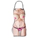 thumbnail image 1 of delantal femenino travieso adultos 3d delantal boob gallina despedida de soltera fiesta accesorio, 1 of 3