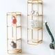 thumbnail image 2 of Repisa tipo Estante Dorado Moderno, 2 of 7