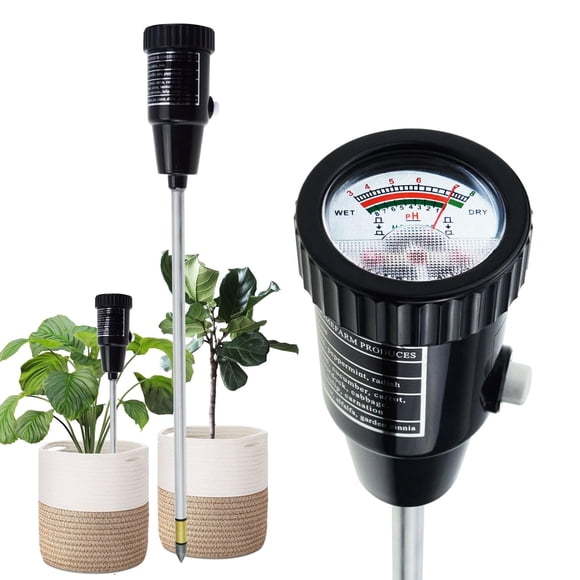Medidor de pH del Suelo Gain Express 29.5 cm Probador de Humedad