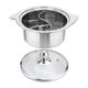 thumbnail image 2 of Olla Caliente Con Divisor, Quemador Caliente, Olla Para Restaurante, Camping, Hogar, 16cm Con Tapa, 2 of 3
