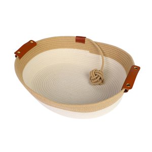 Ioensy - Cama Para Mascotas, Cama Redonda Portátil Para Salón, Cama Para Dormir Para Gatos, Para Jugar, Cachorros, Gatos, Cachorros S