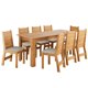thumbnail image 1 of Juego Comedor Porto 8 Sillas Café Claro, 1 of 6