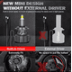 thumbnail image 2 of Ampolletas Mini turbo Led 360° 30000lm Canbus Para Foco Lupa H11, 2 of 3