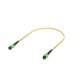 thumbnail image 1 of UI 50cm MPO-MPO 12-Fibras Type-B MonoModo SM Jumper Cable Fibra LSZH, 1 of 4