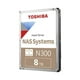 thumbnail image 1 of Disco Duro NAS Toshiba N300 8TB 3,5" 7200rpm SATA, 1 of 3