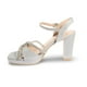 thumbnail image 3 of Sandalia Taco Plata Pand-G, 3 of 5