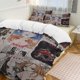 thumbnail image 1 of NANA Anime Home Bed 3-piece Set Classic Japanese Anime Polyester Wash Student Dormitory Set, 1 of 5