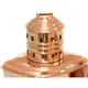 thumbnail image 2 of Lámpara de aceite INDIA OVERSEAS TRADING CORP Copper Ship Large Red, 2 of 3
