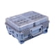 thumbnail image 5 of Caja de almacenamiento de señuelos, estuche de transporte de señuelos, resistente, con hebillas dobles, contenedor de herramientas de pesca, organizad Azul, 5 of 5