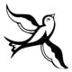 thumbnail image 1 of Decomural Soaring Swallow Bird WS-32877, 1 of 2