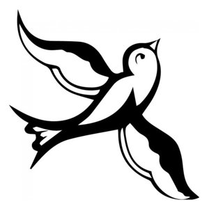 Rienda Libre Graphics - Decomural Soaring Swallow Bird Ws-32877