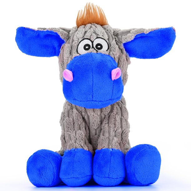 Juguete de Peluche con Silbido Loncoldy para Perro – Diseño de Burro, Tamaño Pequeño/Mediano