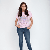 Polera Mujer Barbie Amigas Rosado Barbie