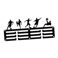 Ioensy - Colgador De Medallas De Pared Para Corredores, Jugadores De Tenis De Mesa Y Fútbol