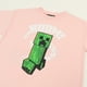 thumbnail image 3 of Polera Manga Corta Niño Damasco Creeper Boom Minecraft, 3 of 4