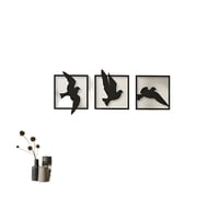 Genérico - Cuadros Decorativos Pájaros Artesanales