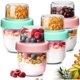 thumbnail image 1 of Frascos ComSaf para avena, 8 oz (237 ml) y 4 oz (118 ml), 4 piezas, 1 of 3