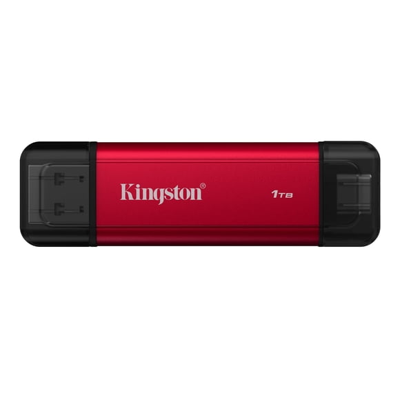 SSD Kingston de 1 TB con doble USB-A/C portátil, 1050 MB/s, USB 3.2 Gen 2