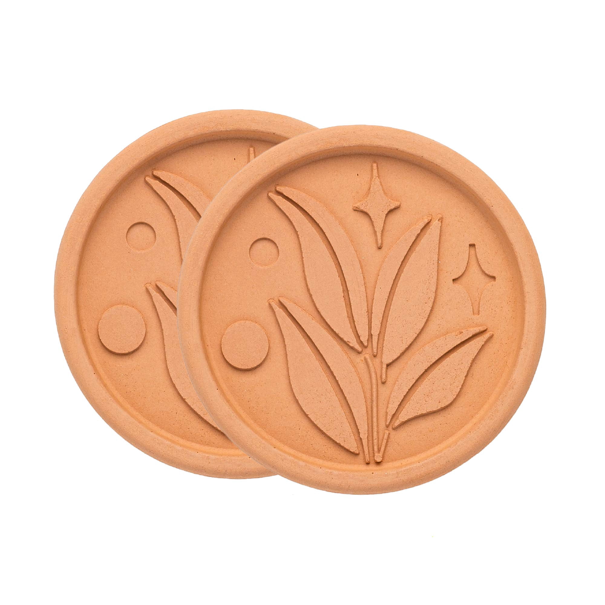 Disco Suavizante Y Ahorrador De Azúcar Moreno Goodful Terracotta, Paquete De 2