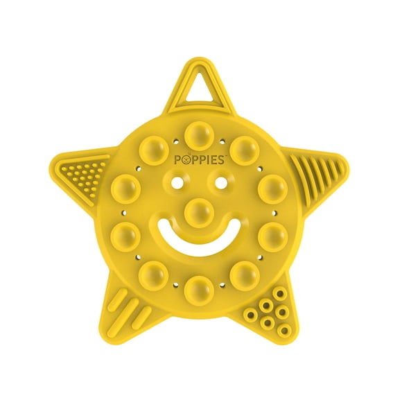 Mordedera Smiley The Star De Silicona Libre De Bpa Con Ventosa