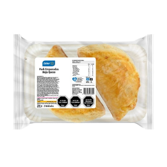 Empanadas Hoja Queso, 2 Un