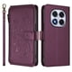 thumbnail image 2 of Funda Cartera Mariposa para [Xiaomi Redmi Note 14 Pro 4G] con Soporte y Cremallera Violeta, 2 of 6