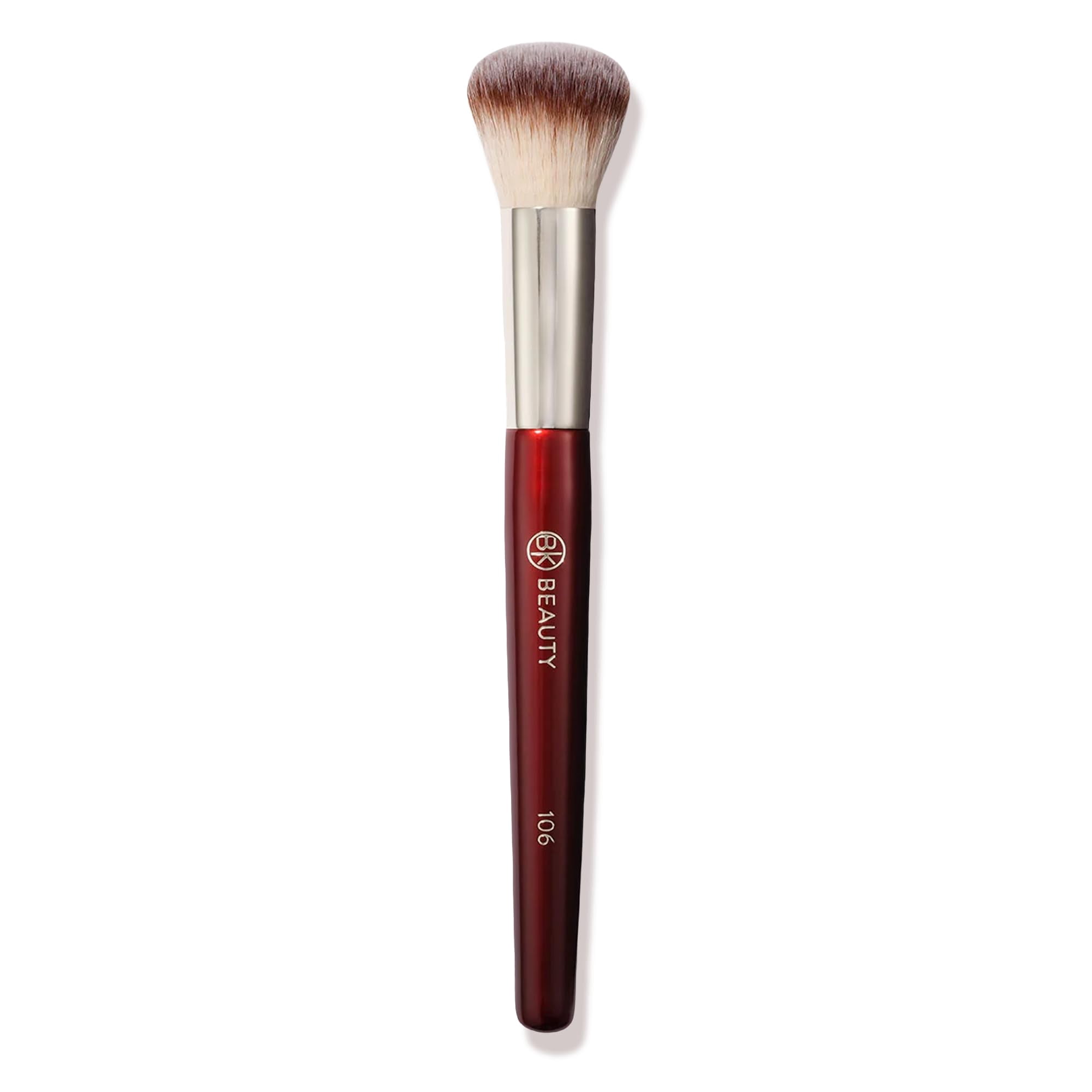 Brocha Para Base De Maquillaje Bk Beauty 106, Redonda Y Densa, Con Forma De Cúpula