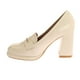 thumbnail image 4 of Zapato Tacón Blanco Vía Franca, 4 of 5