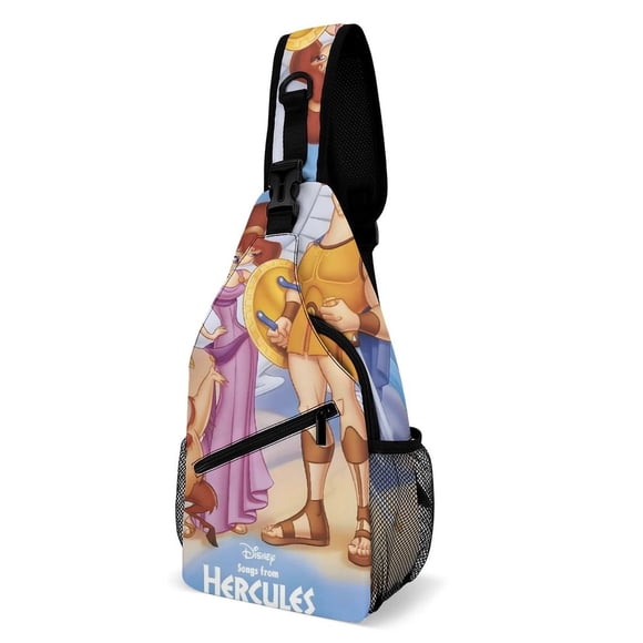 Hércules Riñonera Bandolera con Estampado Integral para Hombres y Mujeres,