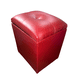 thumbnail image 3 of Pouf Baul Rojo Eco Cuero 40*33*45 Rimar, 3 of 5