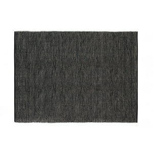 Decoghar - Alfombra Mushroom Grande Gris Entramado Negro