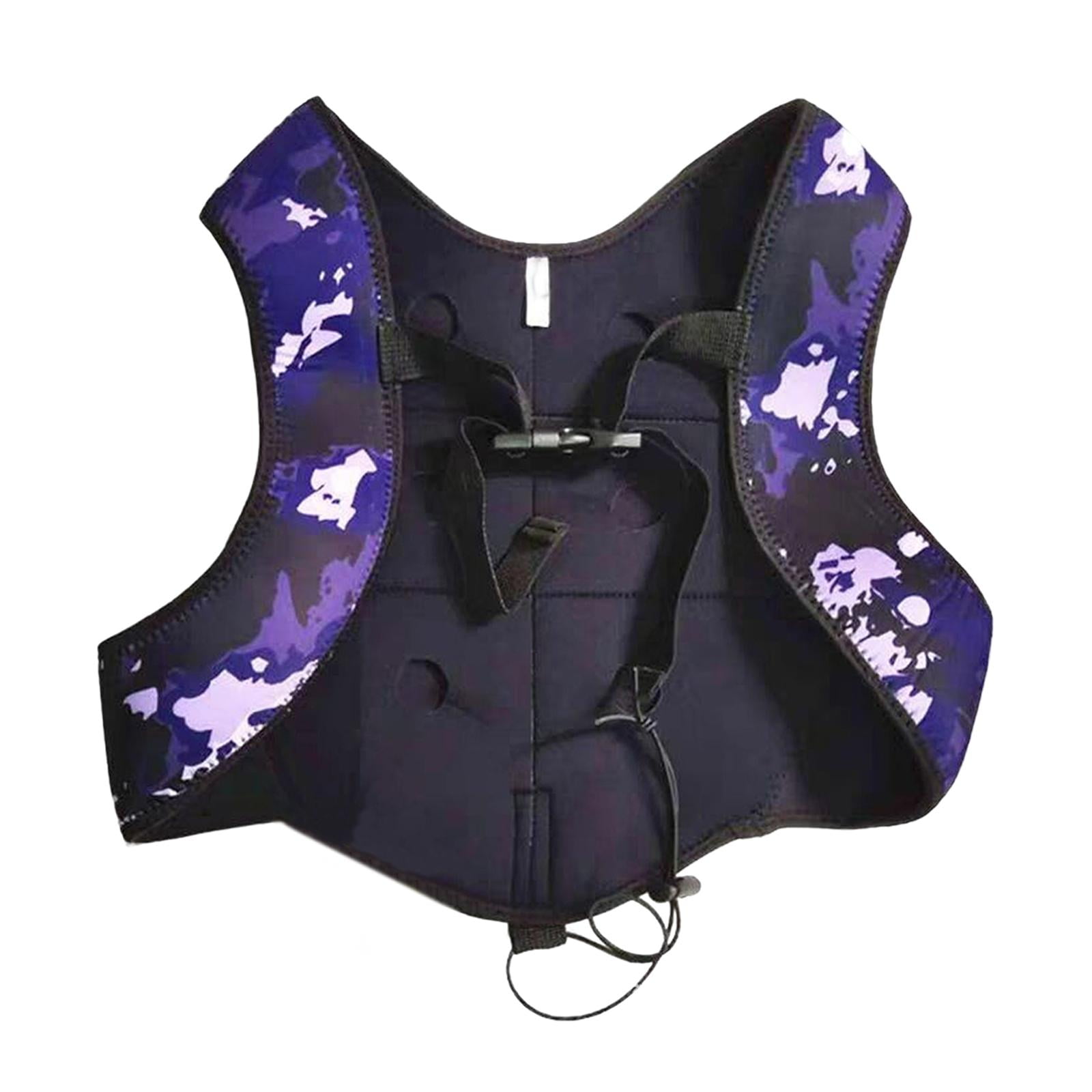 Magideal - Chaleco Multifunción Para Buceo, Ejercicio Acuáticos, Neopreno, Esnórquel, Buceo Libre Debajo D, Canotaje, Cinturón Para Buceo, Pesca, L