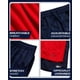 thumbnail image 3 of Pantalones cortos de baloncesto Reebok para niños, paquete de 2 unidades, malla, talla L, rojo/azul, 3 of 7