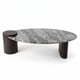 thumbnail image 2 of Mesa de Centro Elegante Ovalada Mármol Miranda, 2 of 4