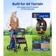 thumbnail image 4 of Andador VOCIC Z21 con Ruedas de 8" Asiento Plegable, 4 of 9