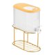thumbnail image 1 of Dispensador De Bebidas Heladas De 4 Litros De Gran Capacidad Con Soporte Para Barbacoa De Boda Navide?a Amarillo, 1 of 5