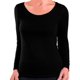 thumbnail image 1 of Camiseta Bambú Primera Capa Mujer 6 Unidades blanco Talla Unica, 1 of 4