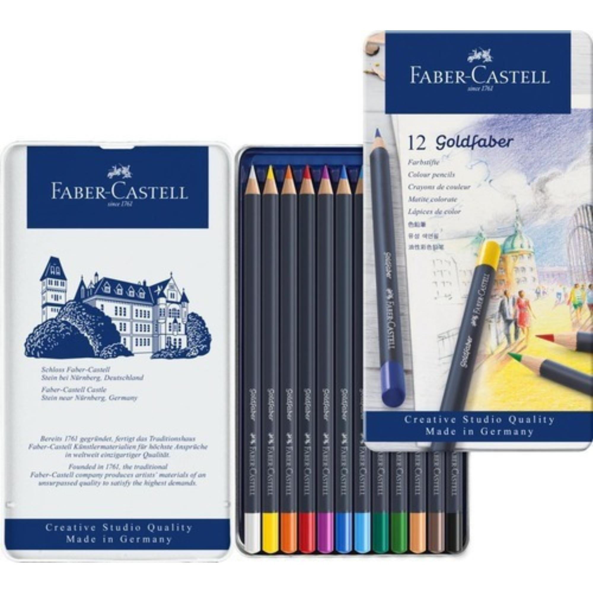 Faber Castell - Lápiz De Color Goldfaber Faber-castell X12 Colores