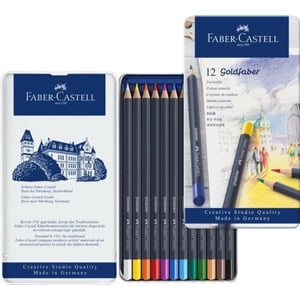 Faber Castell - Lápiz De Color Goldfaber Faber-Castell X12 Colores
