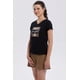 thumbnail image 2 of Polera Mujer Dobladillo Manga Negro, 2 of 4