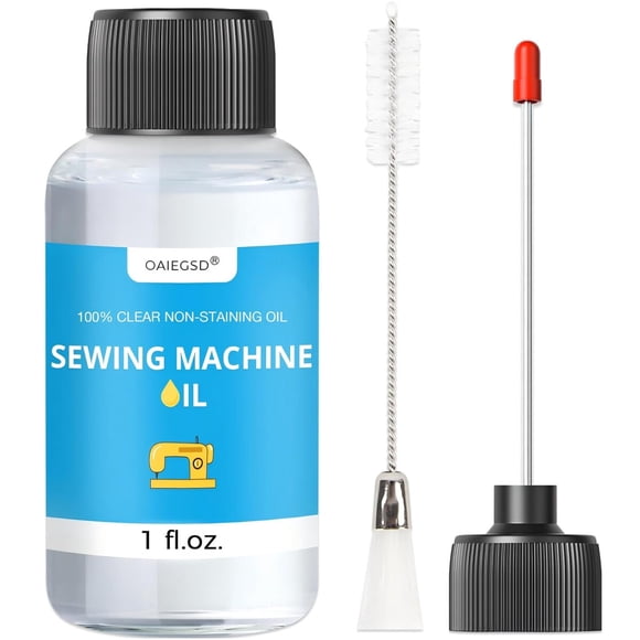 Aceite para Máquina de Coser OAIEGSD 1 fl oz Parafina No Mancha