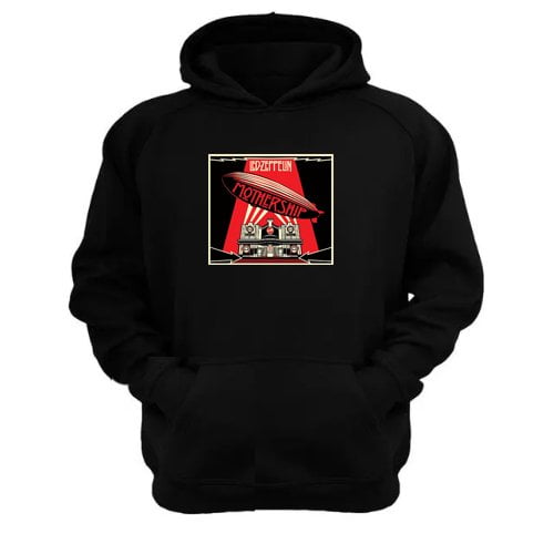 Polerón Canguro Led Zeppelin Negro Talla M Unisex