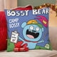 thumbnail image 4 of Oso Mandón Fundas de almohada de terciopelo con tema, regalos de funda de almohada, decoración para el hogar, cojín de lanzar, regalo de cumpleaños para fans y parejas.50*50cm., 4 of 6