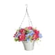 thumbnail image 3 of Flores Colgantes Artificiales Con Maceta De Cadena De Cesta Para Terraza, Patio Al Aire Libre, Estilo D, 3 of 5