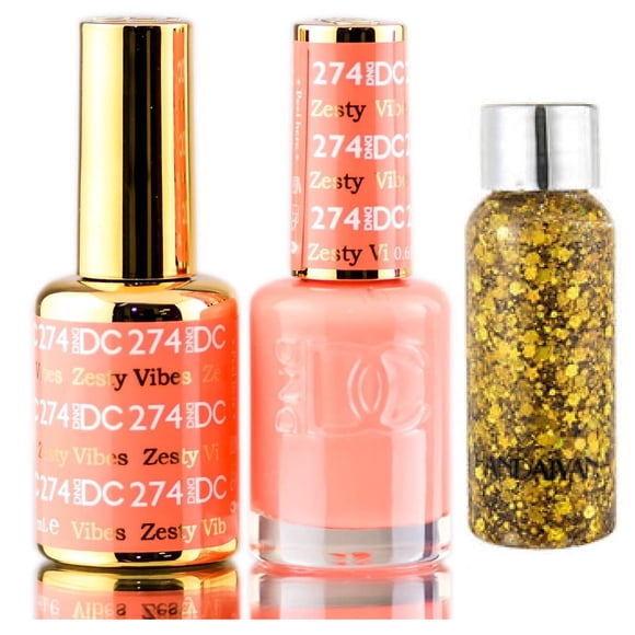 Set de esmalte de uñas DAISY DND Radiant Collection Zesty Vibes
