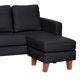 thumbnail image 4 of Seccional Venecia Intercambiable Pu Negro, 4 of 5